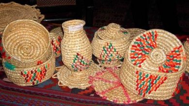 صنایع دستی حصیر بافی