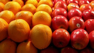 عرضه ۵۳ هزار تن سیب و پرتقال شب عید