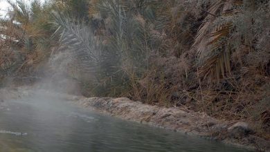 آب گرم شفابخش در دیگ رستم