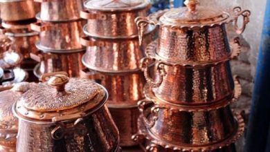 صنایع‌دستی اصفهان در بازار مسگران کرمان هنر ۶ هزارساله در محاق