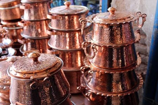 صنایع‌دستی اصفهان در بازار مسگران کرمان هنر ۶ هزارساله در محاق