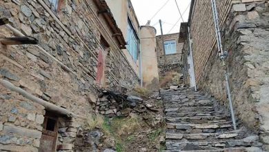 معماری و طبیعت زمستانی روستاهای اطراف سنندج