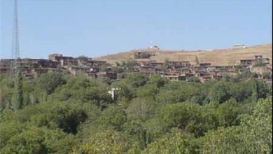 گشانی روستایی در دامنه های الوند