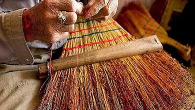 هنر سنتی جاروبافی
