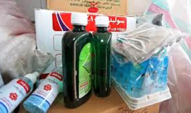 توزیع بسته‌های بهداشتی در بین عشایر