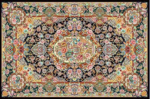 «نقش افشان» یکی از پرطرفدارترین طرح‌ها در بافت فرش ایرانی